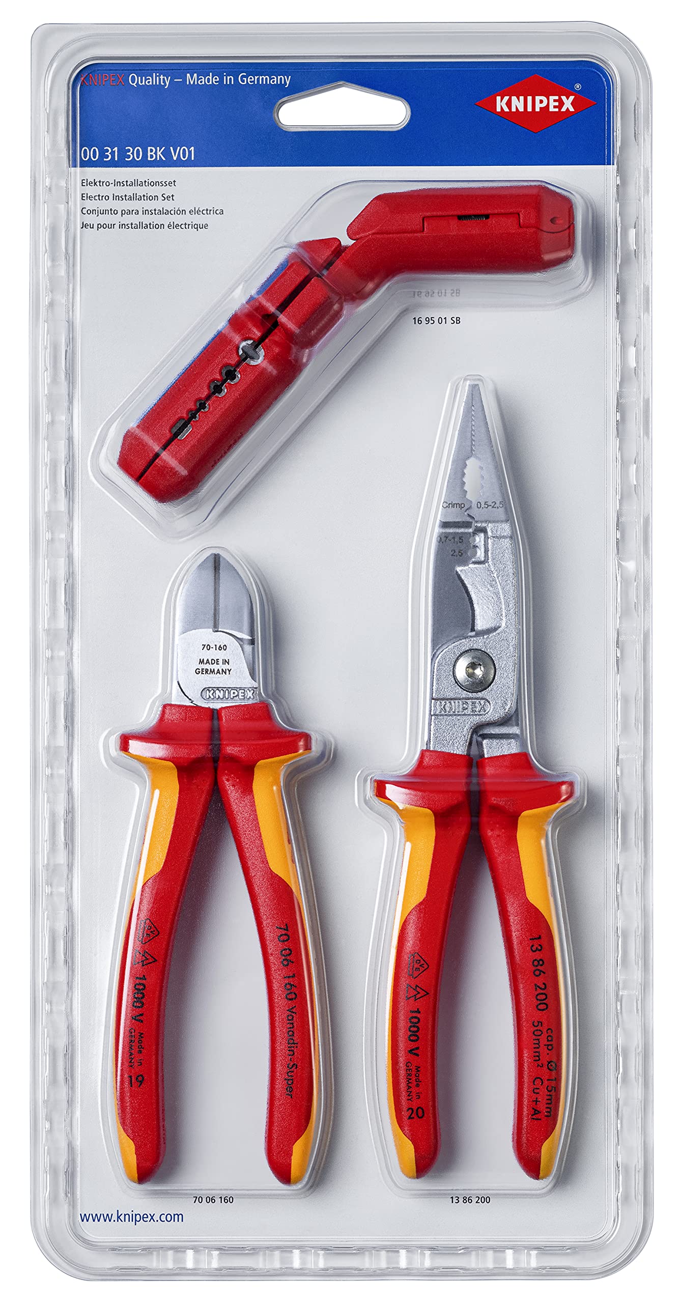 Knipex Elektro-Installationsset