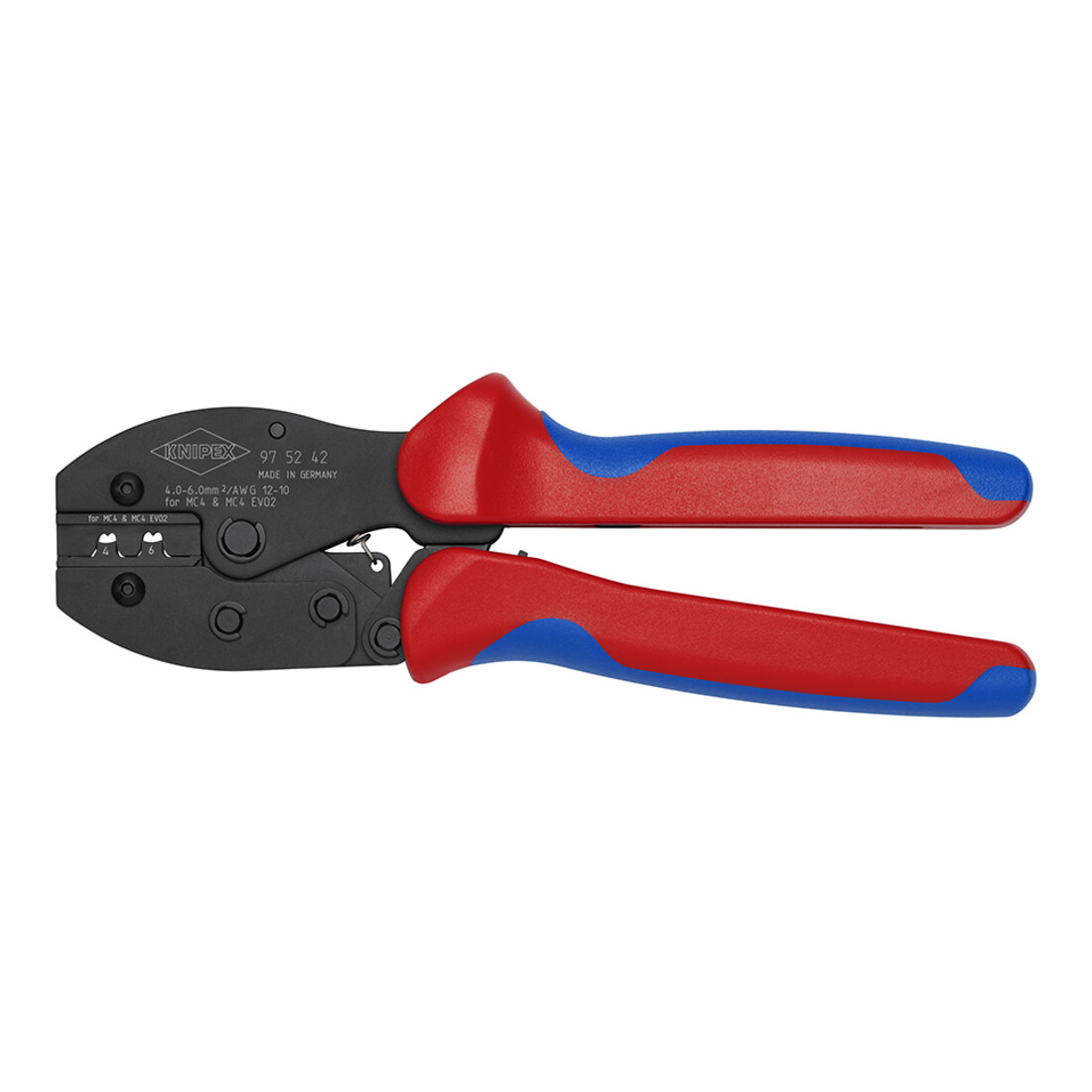 Knipex Pince à sertir PreciForce 250 mm SB pour MC4 / MC4 EVO2 4/6 mm²