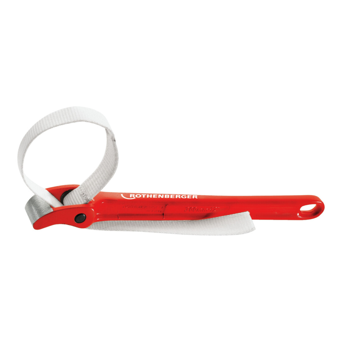 Rothenberger Clé à sangle L. 300 mm D. tube max. 220 mm L. sangle 146 mm l. de bande 113 mm R