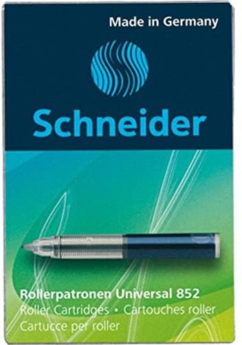 Schneider Tintenrollerpatronen Uni. 852 blau 5er Set 30 Stk