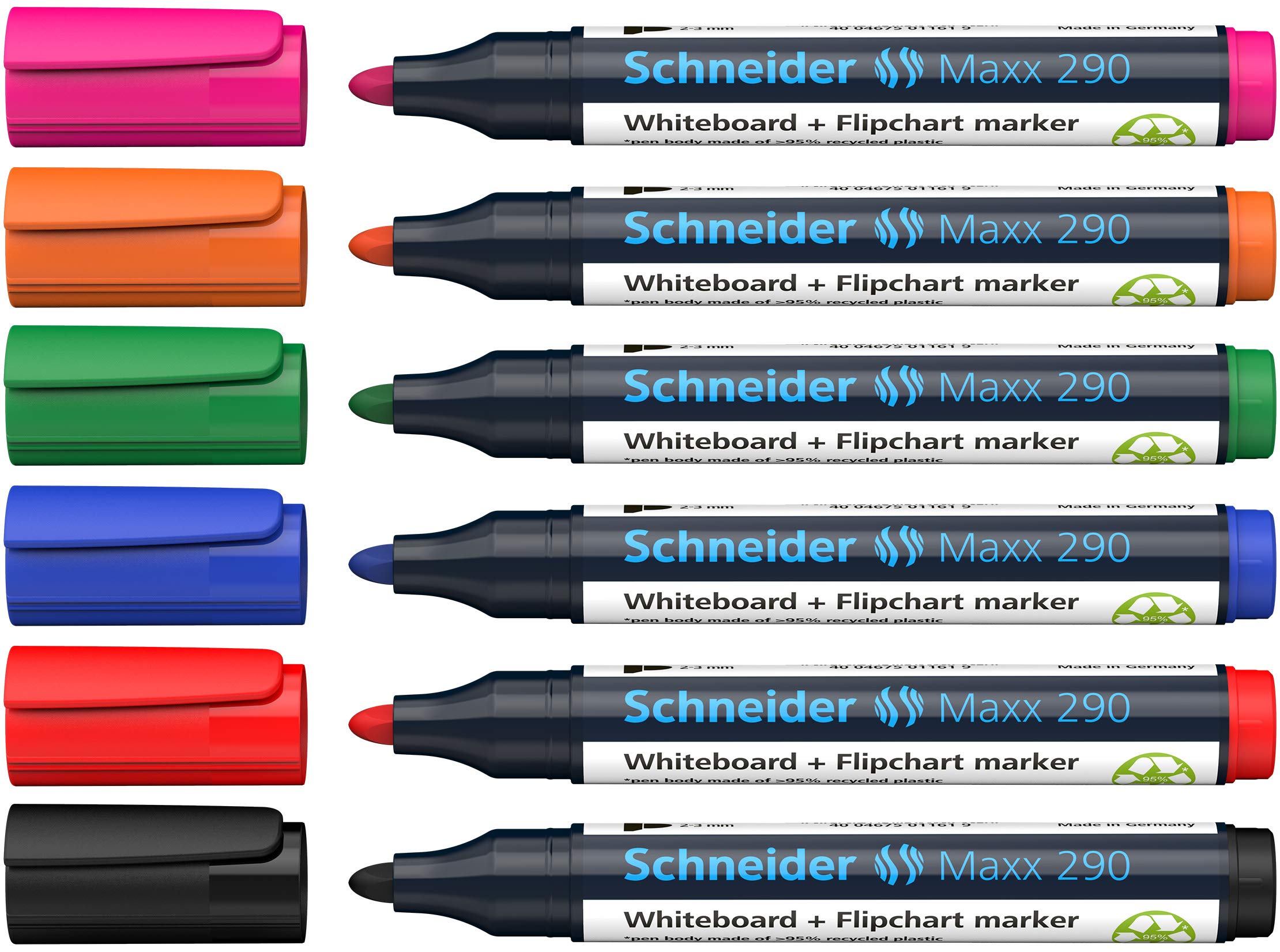 Schneider Whiteboard-Marker Maxx 290 6er Set sortiert