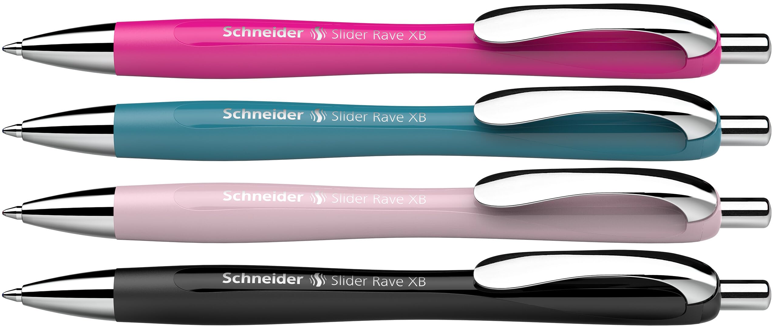 Schneider Kugelschreiber Slider Rave XB Colour Box 4 Stk.