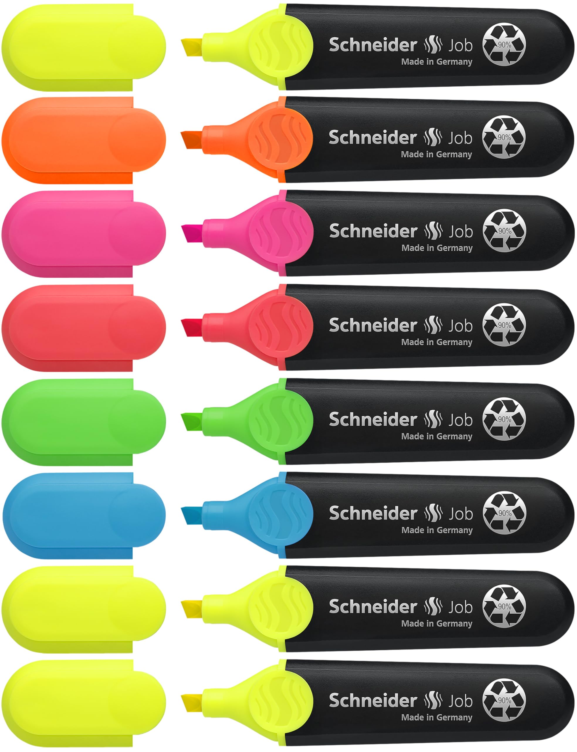 Schneider Textmarker Job sortiert Karton-Etui 8 Stk Aktion