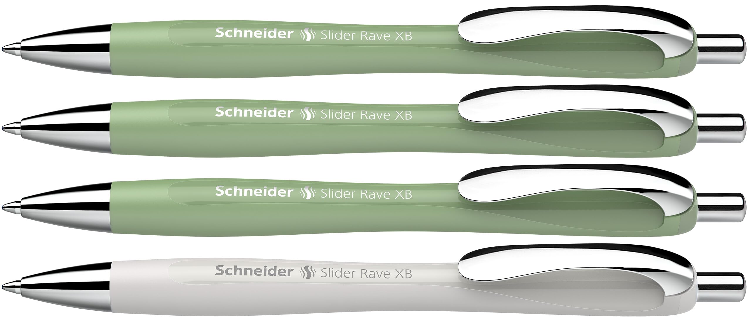 Schneider Kugelschreiber Slider Rave XB Trend Box 4 Stk.