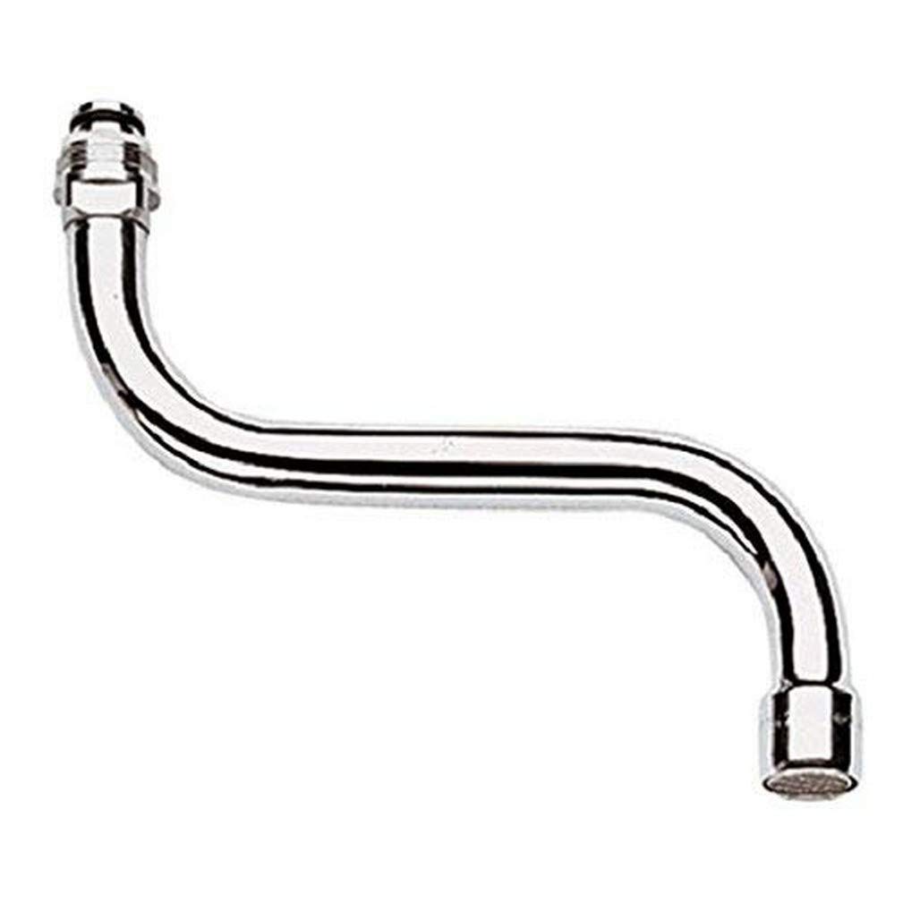 Grohe Tuyau D’Évacuation pour Évier Mural, Chromé, 150 mm, Embout 13052000