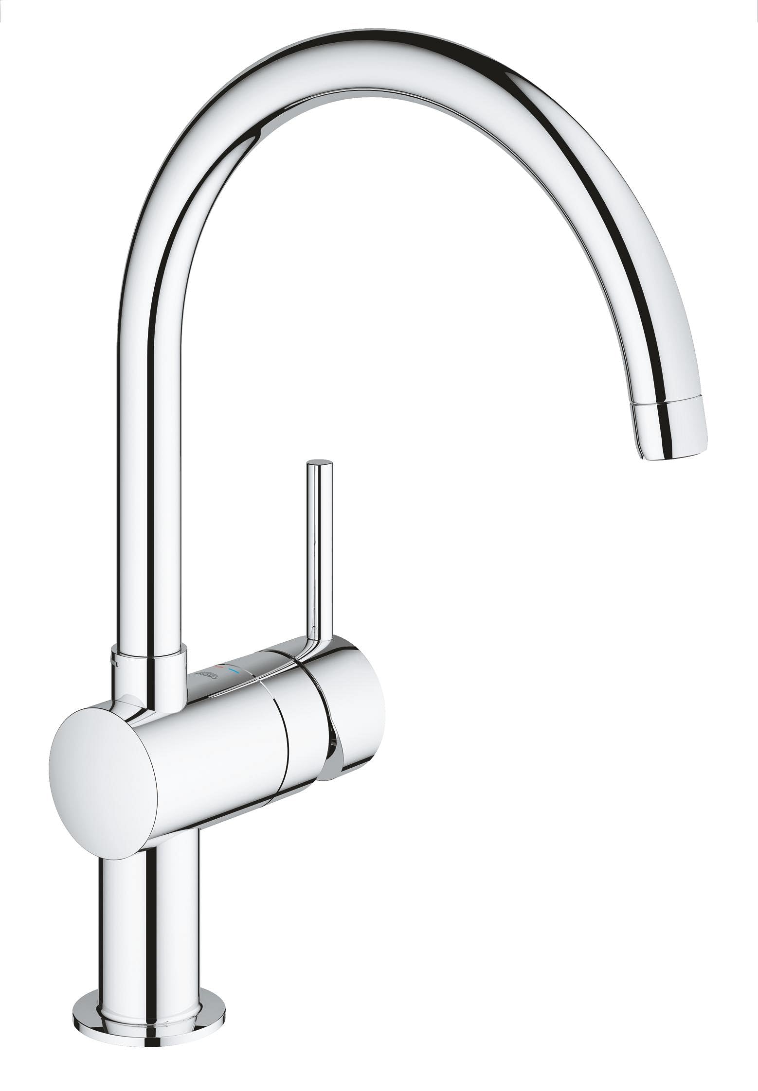 Grohe Robinet de Cuisine Minta Plage de Rotation