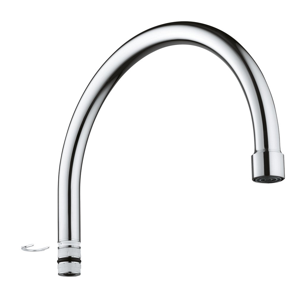Grohe GROHE 13371000 Bouche Remplissage pour Eurosmart Mitigeur évier, Argent