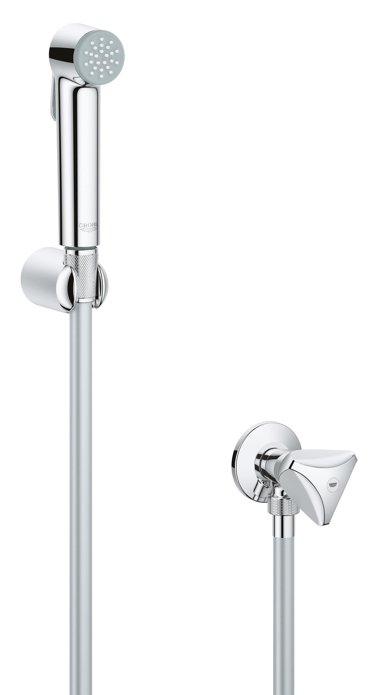 Grohe 26357000 Tempesta-F Trigger Spray 30 Set de douche avec robinet d’arrêt 1 jet