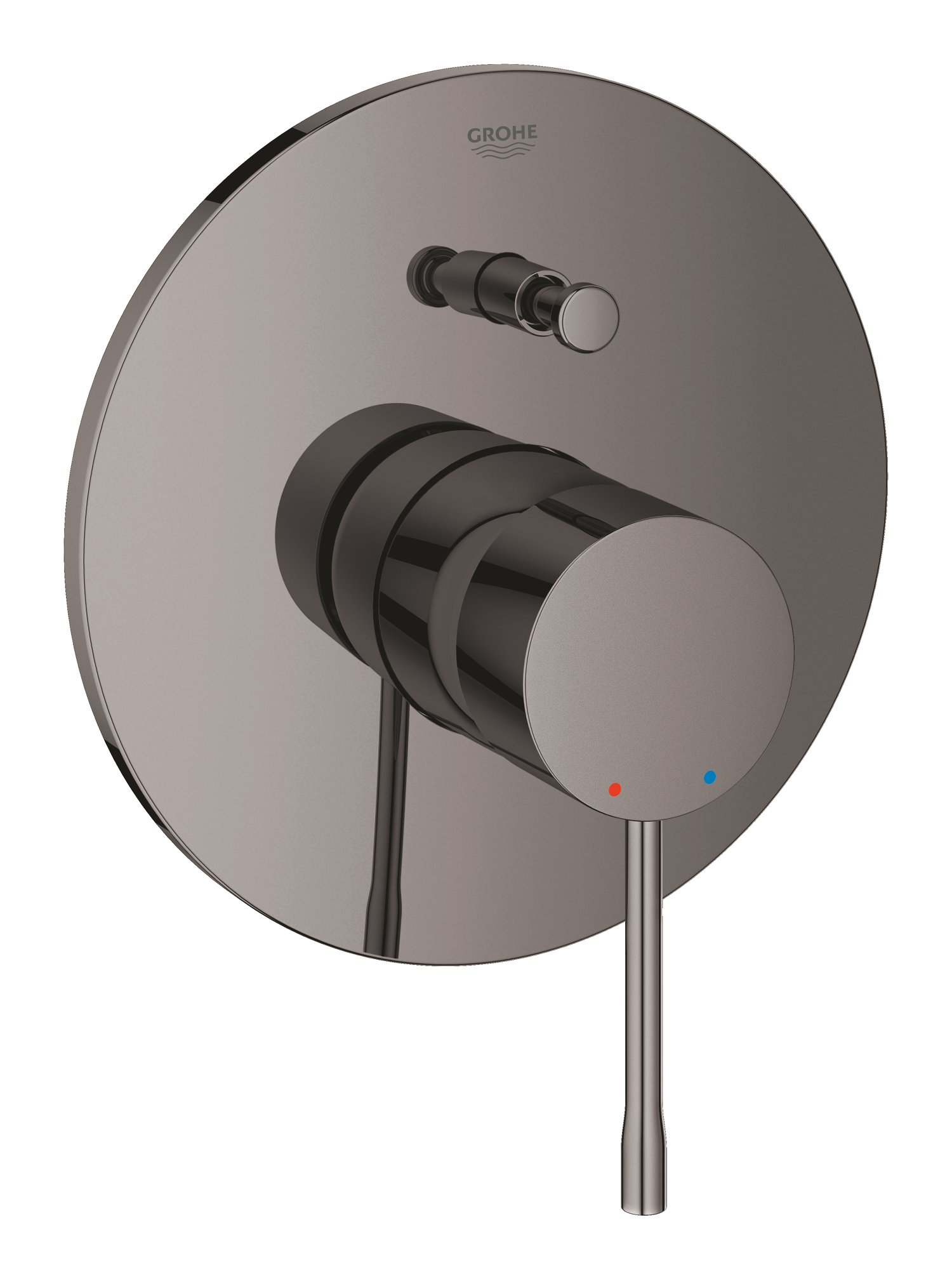 Grohe Essence New – Ohm Trimset Bain Mural – Hard Graphite