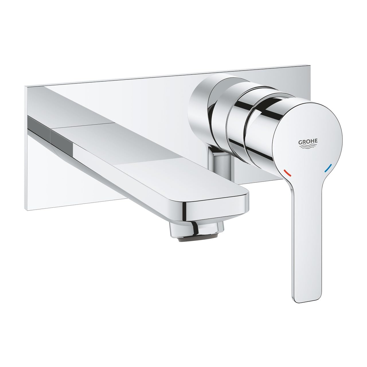 Grohe Lineare Mitigeur 2 trous lavabo, Chrome, Taille M