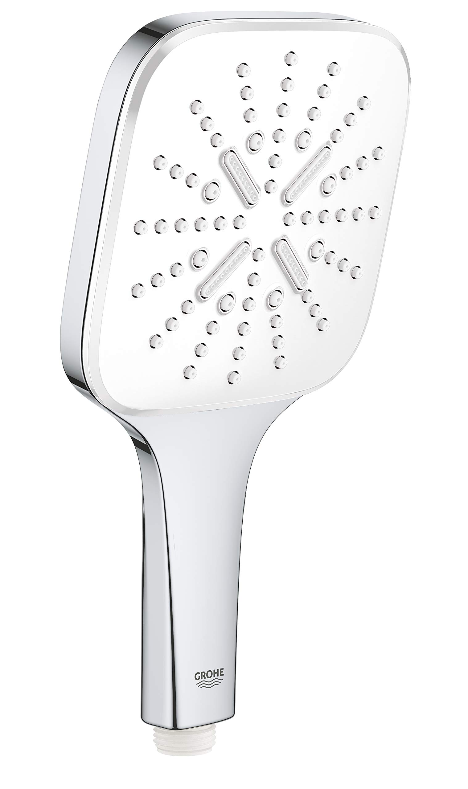 Grohe 26551Ls0 Rainshower 130 Smartactive Cube Douchette 3 Jets Blanc Lune
