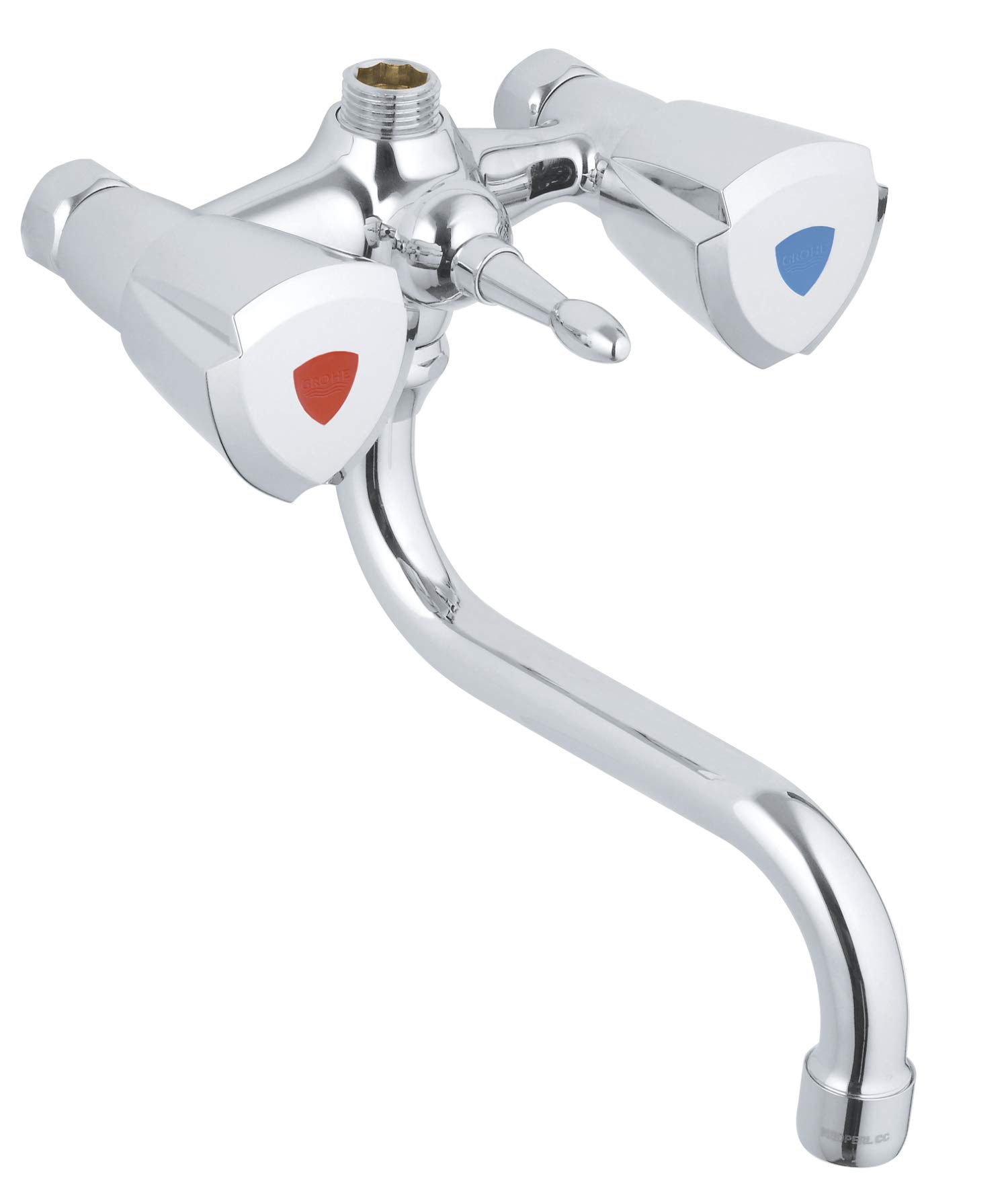 Grohe Costa 26013000 120 mm mural Mitigeur bain/douche monocommande