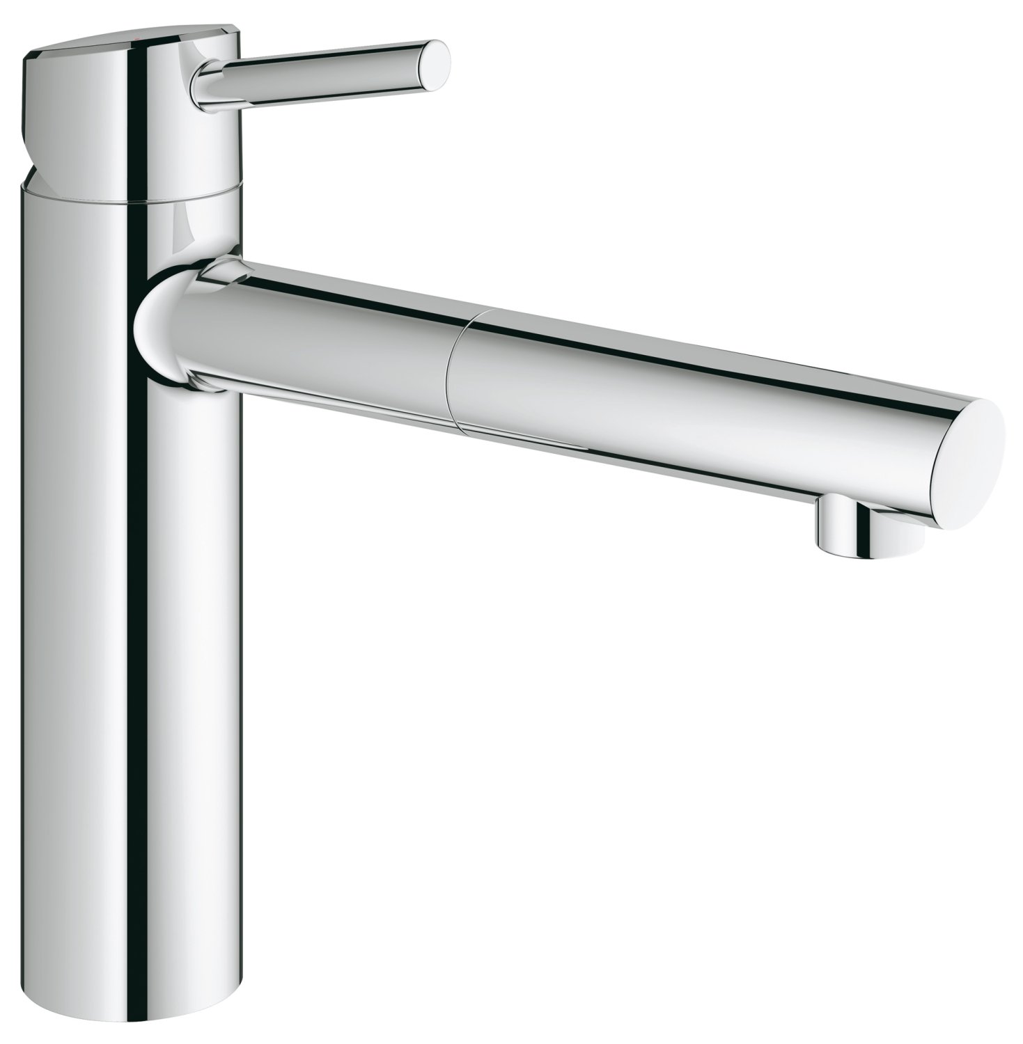 Grohe Robinet de Cuisine Concetto Bec Medium avec Douchette Escamotable