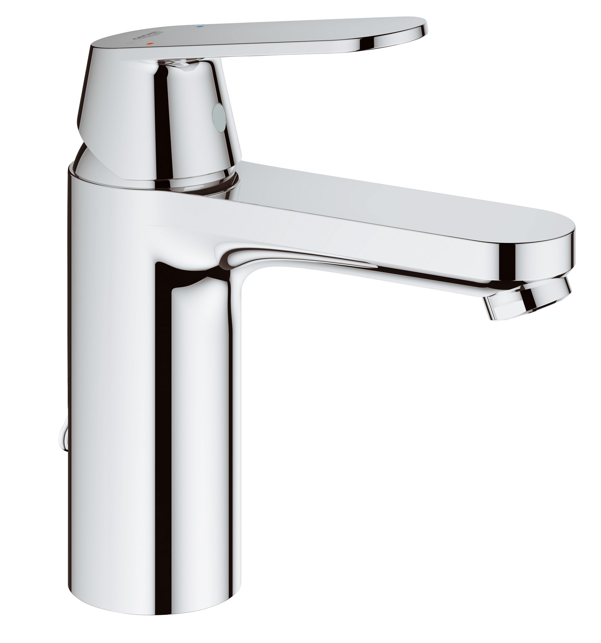 Grohe Eurosmart C Mitigeur de Lavabo Monocommande Chaîne Ecojoy 168 mm