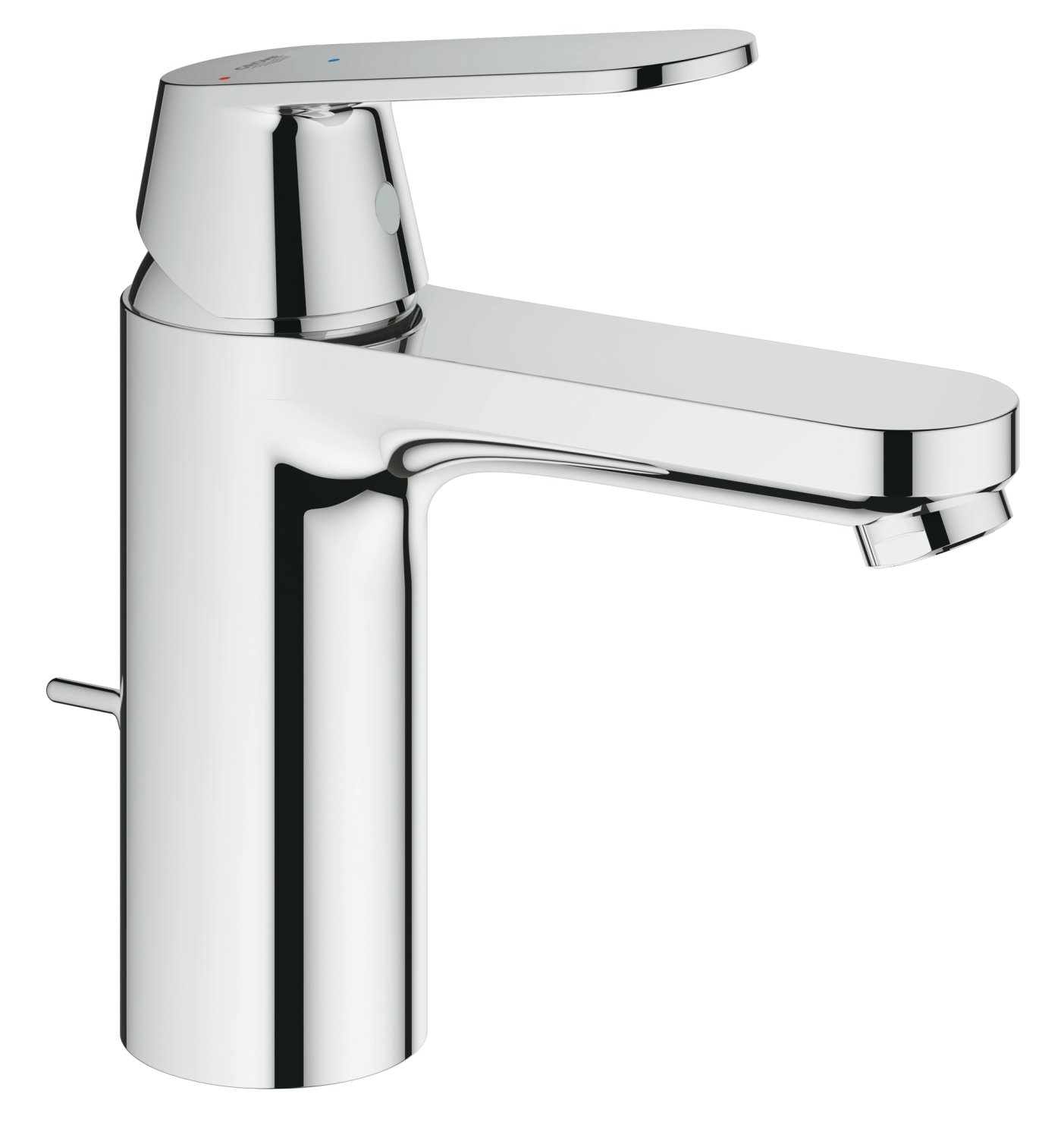 Grohe Robinet de Salle de Bains Eurosmart Cosmopolitan Clapet de Vidage Bec Medium Silkmove Es 2339600E