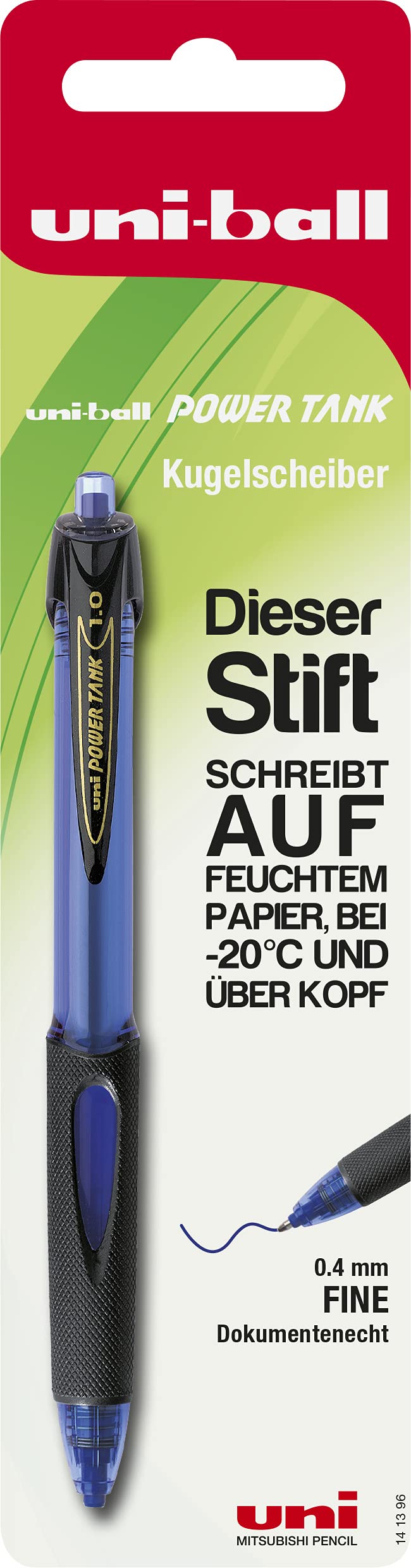 Mitsubishi Kugelschreiber UB POWERTANK blau BK