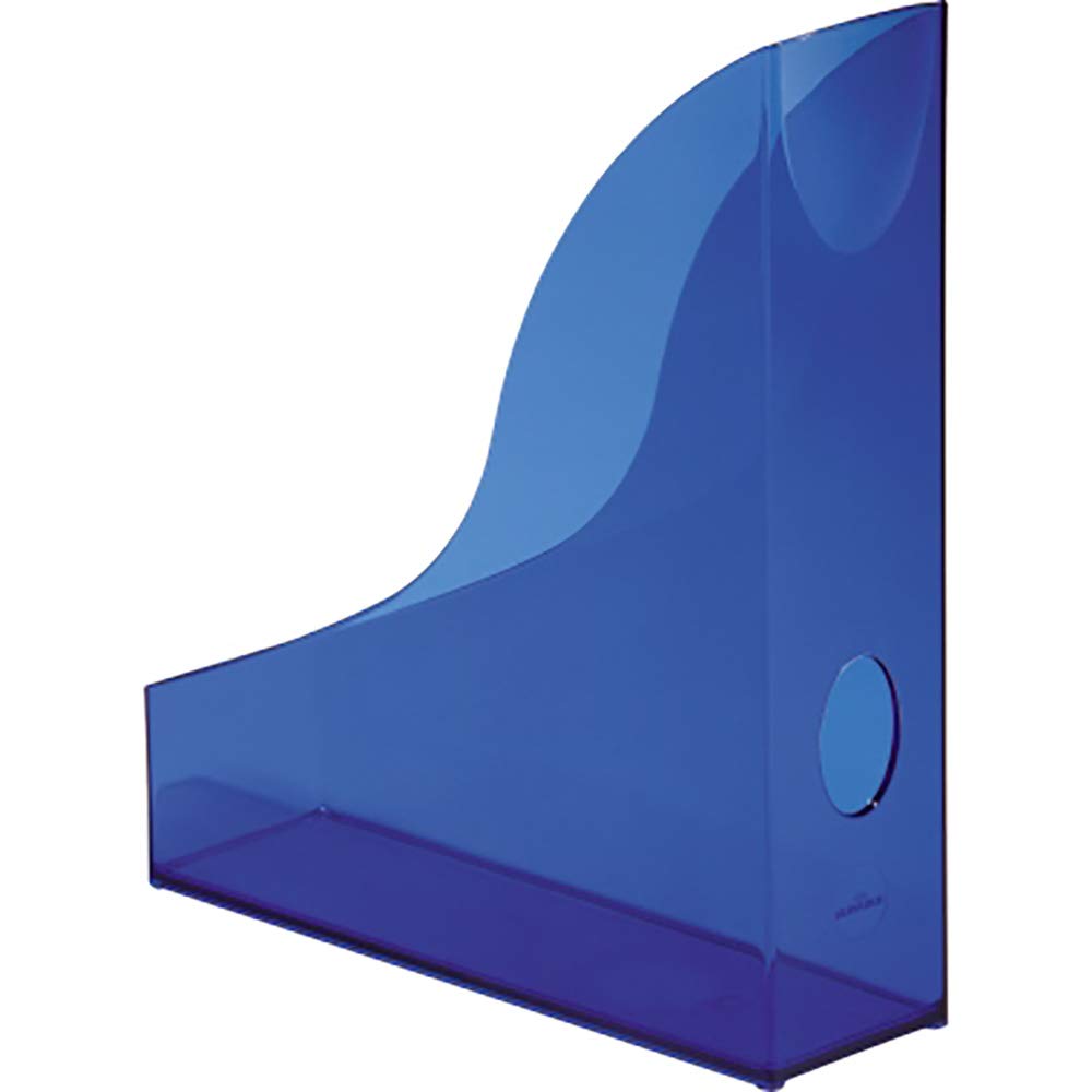 Durable DURABLE BASIC Stehsammler A4 transluzent blau