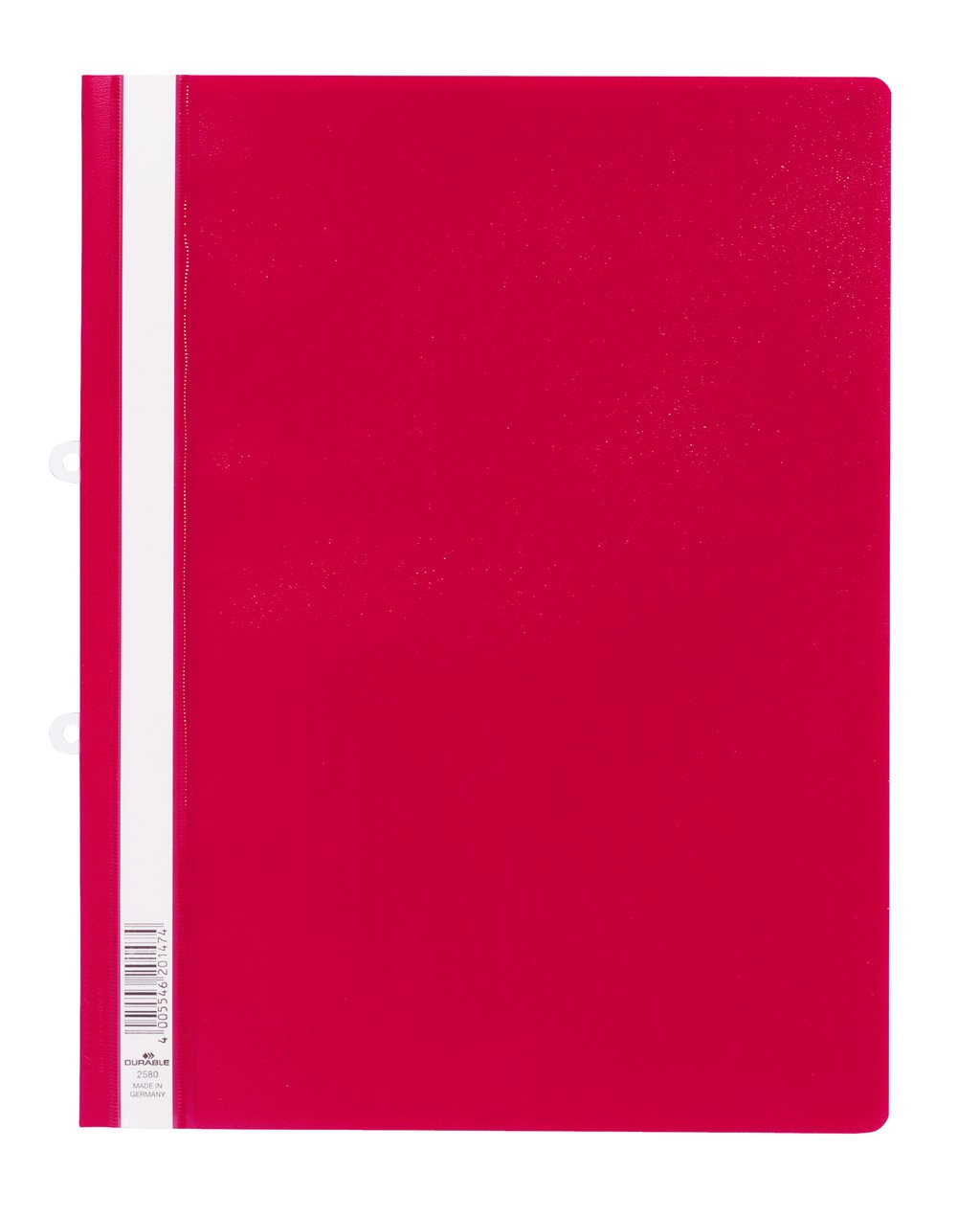 Durable DURABLE Sichthefter m Abheftschieber überbreit rot