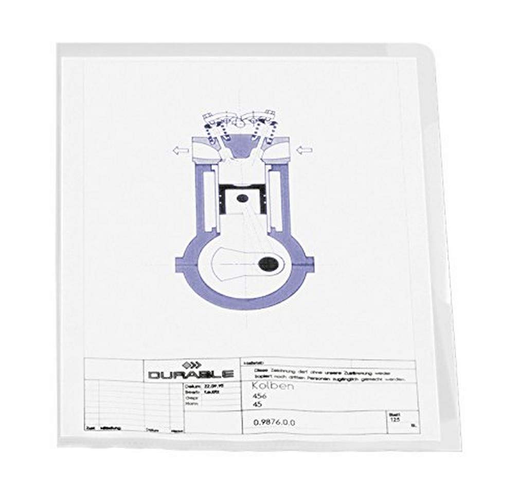 Durable DURABLE Sichthülle A4 Beutel 10 Stück transparent