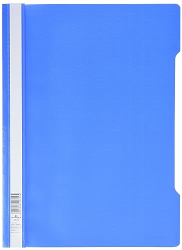 Durable DURABLE Sichthefter A4 Standard PP blau 50er Pck