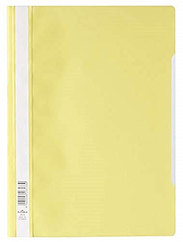 Durable DURABLE Sichthefter A4 Standard PP gelb 50er Pck