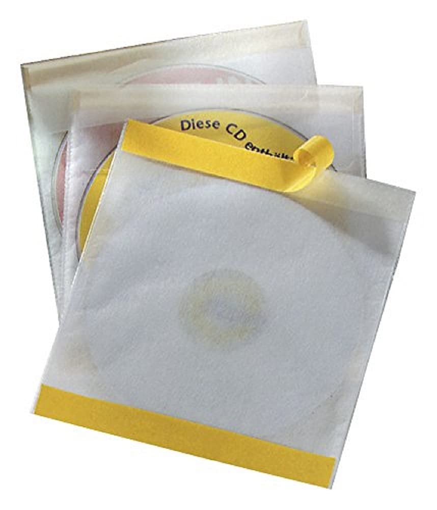 Durable DURABLE CD-Selbstklebetasche FIX f 1 CD PP transp. 10 Stck
