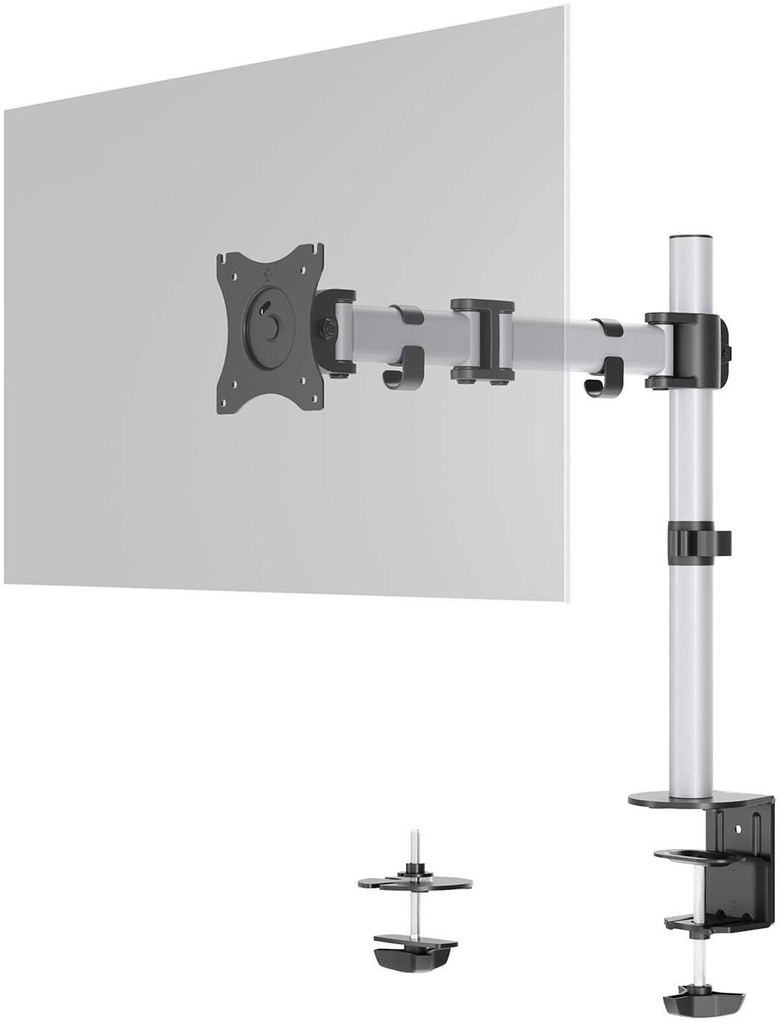 Durable Support de moniteur Select pour 1 écran avec double système de fixation