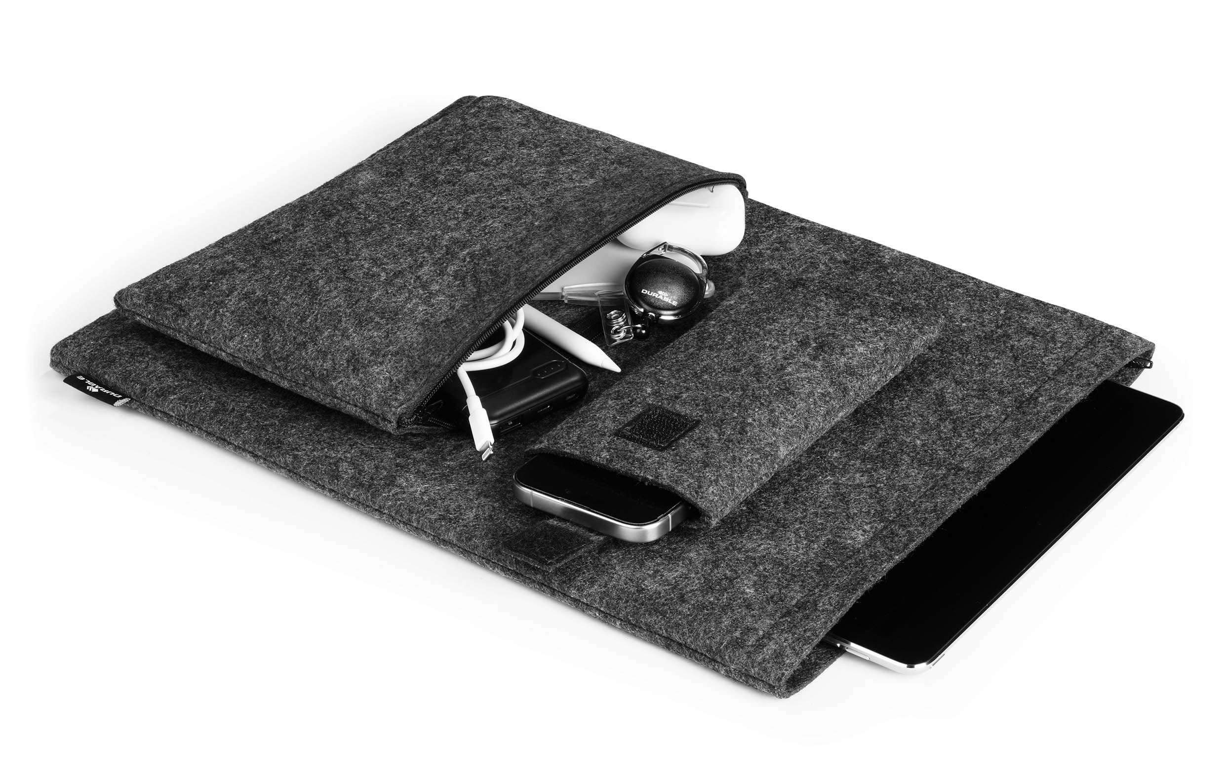 Durable DURABLE Schutzhülle MultiBag 16,4 Effect für Laptops anth.