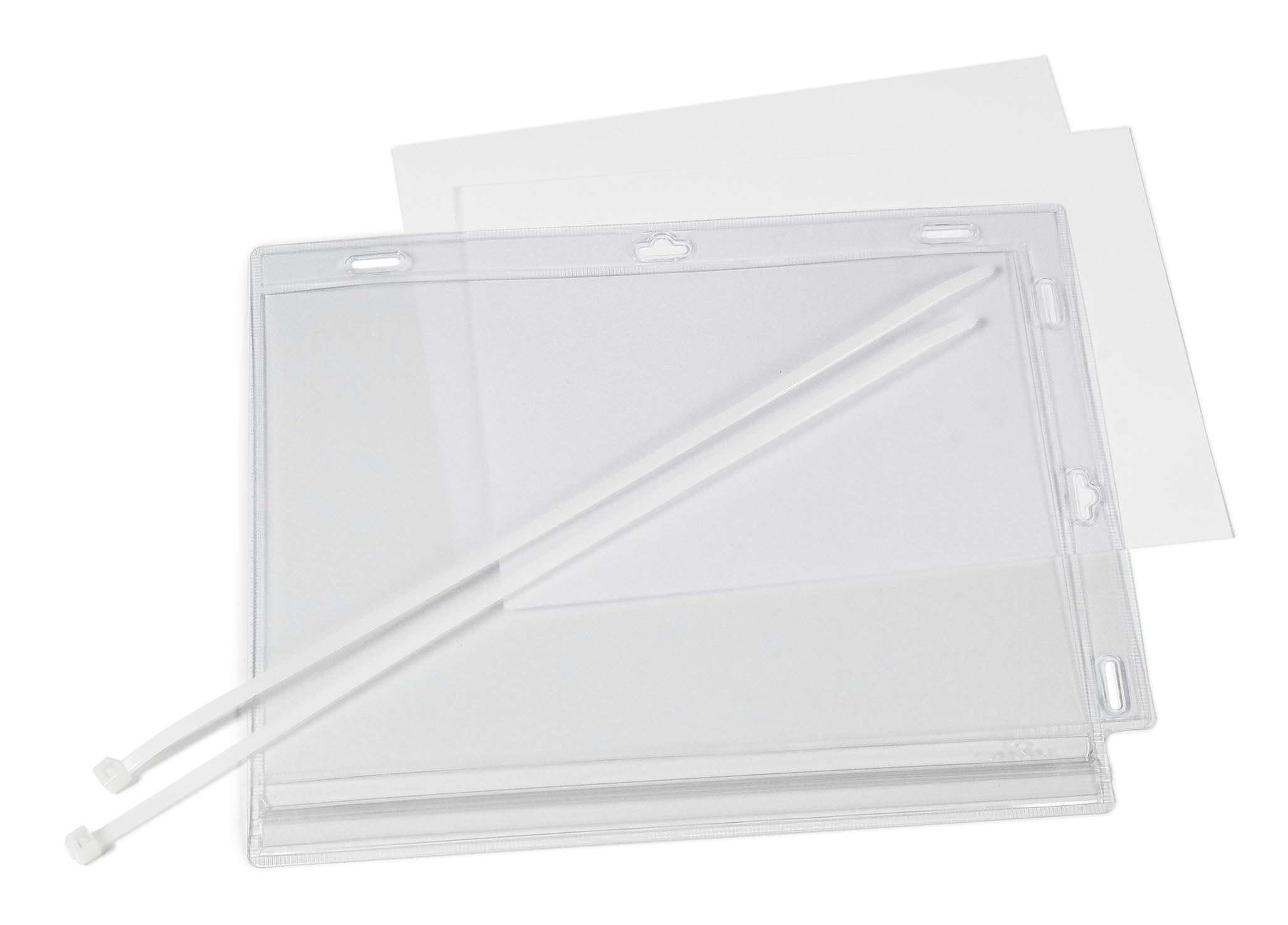 Durable DURABLE Plakattasche wasserdicht A5 mit Kabelbinder 5 stk