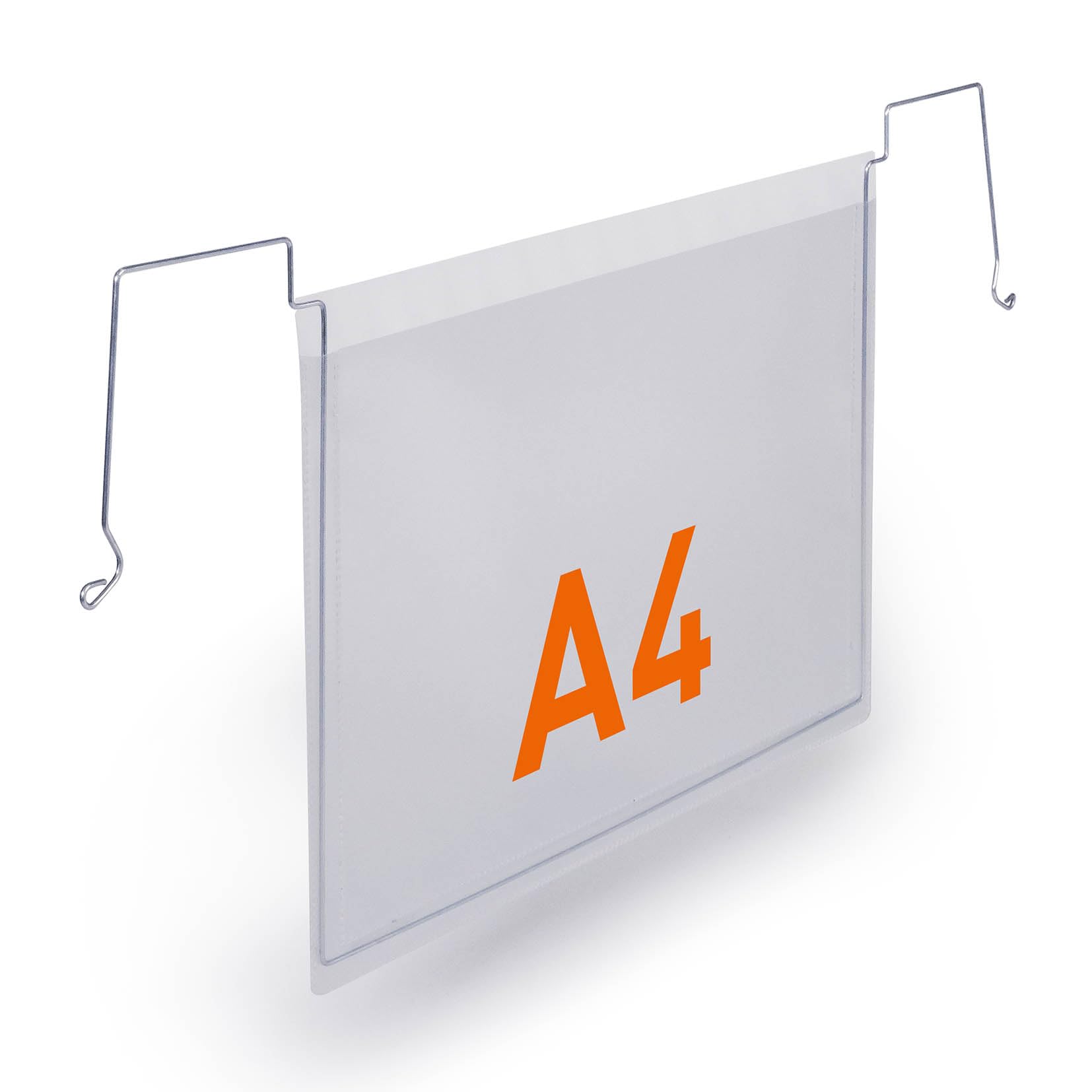 Durable DURABLE Drahtbügeltasche A4 quer PP 50 stk