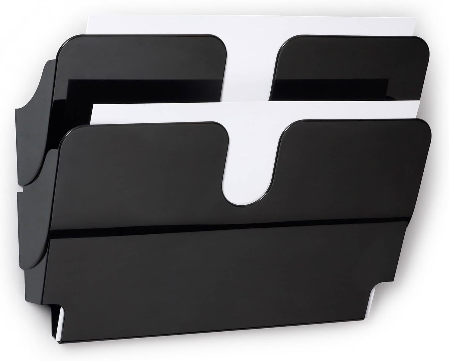 Durable DURABLE Flexiplus 2 Prospektspender A4 Querf magnetisch schw