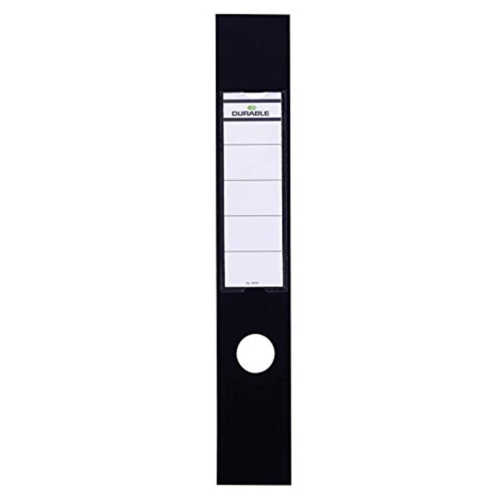 Durable DURABLE Ordofix Ordnerrückenschild selbstkleb 10er Btl schw