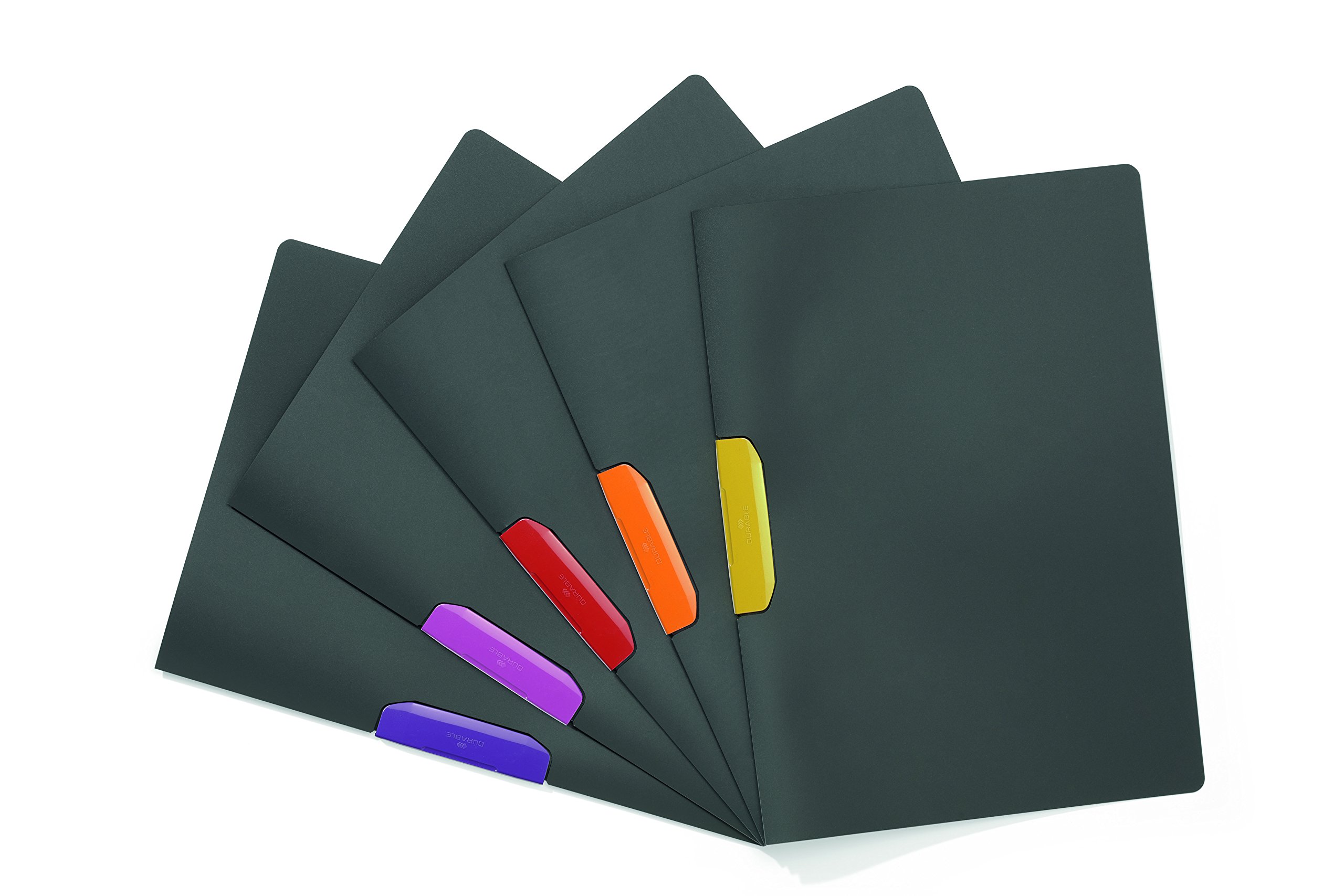 Durable DURABLE Duraswing Color 30 A4 anthrazit lila Klemme