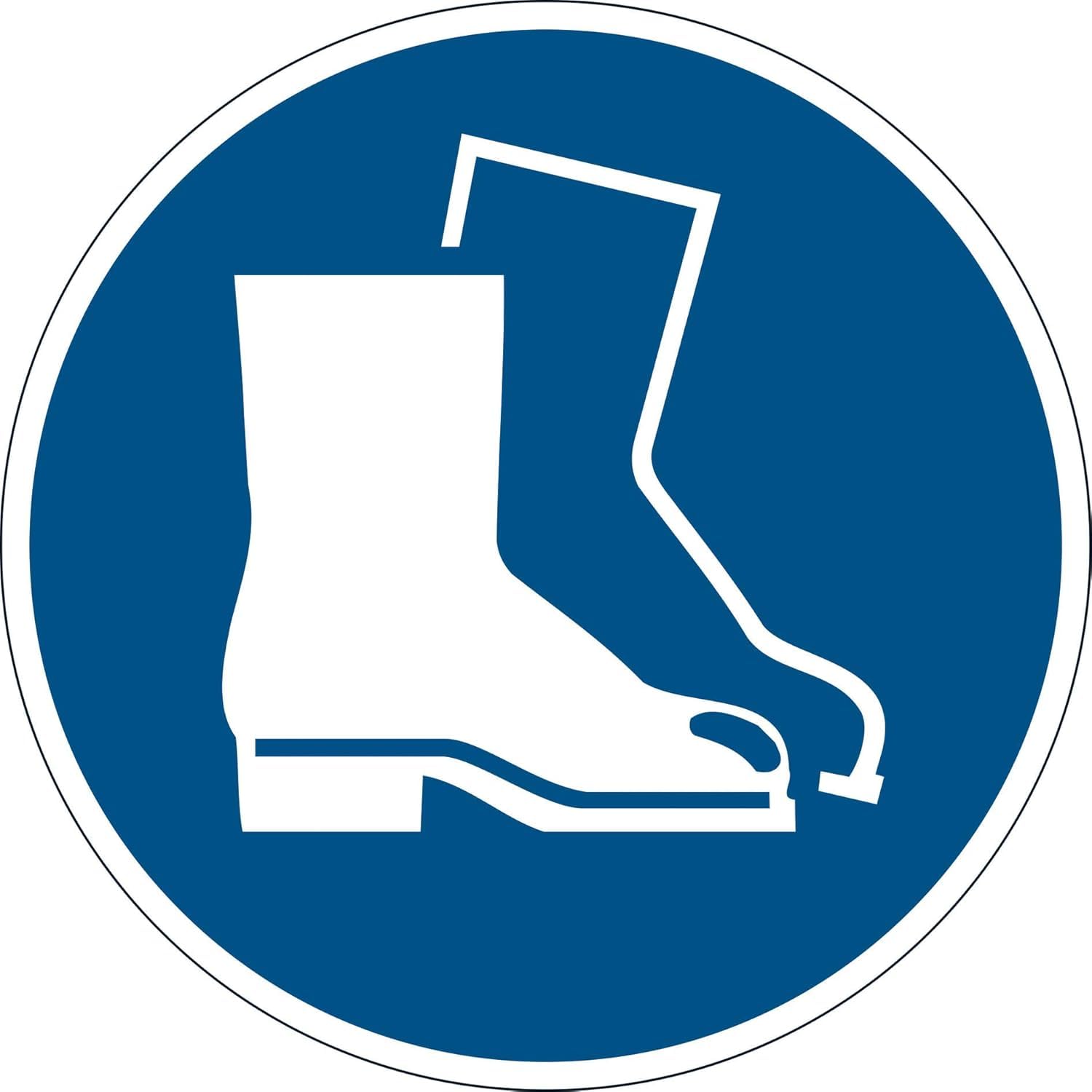 Durable DURABLE Gebotsaufkleber 'Fußschutz benutzen'