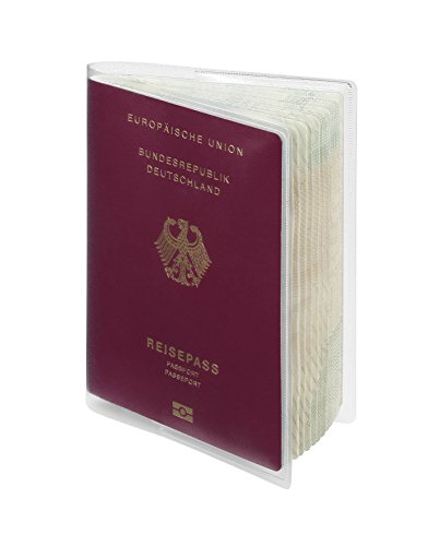 Durable DURABLE Reisepasshülle 189x129mm transparent 10 Stück