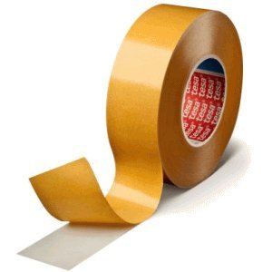 TEAC tesafix PVC-Folienband doppelseitig 50m x 15mm Acrylat