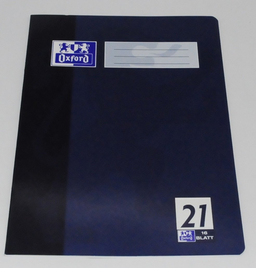 Oxford Schulheft A4 16 Blatt Lineatur 21 (liniert) 15Stk