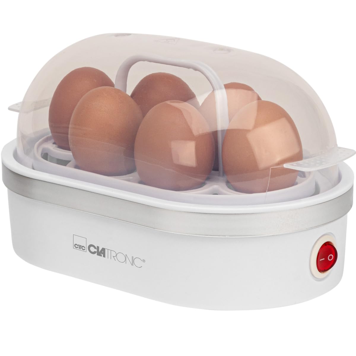 Clatronic Eierkocher EK 3497 (weiÃ/silber