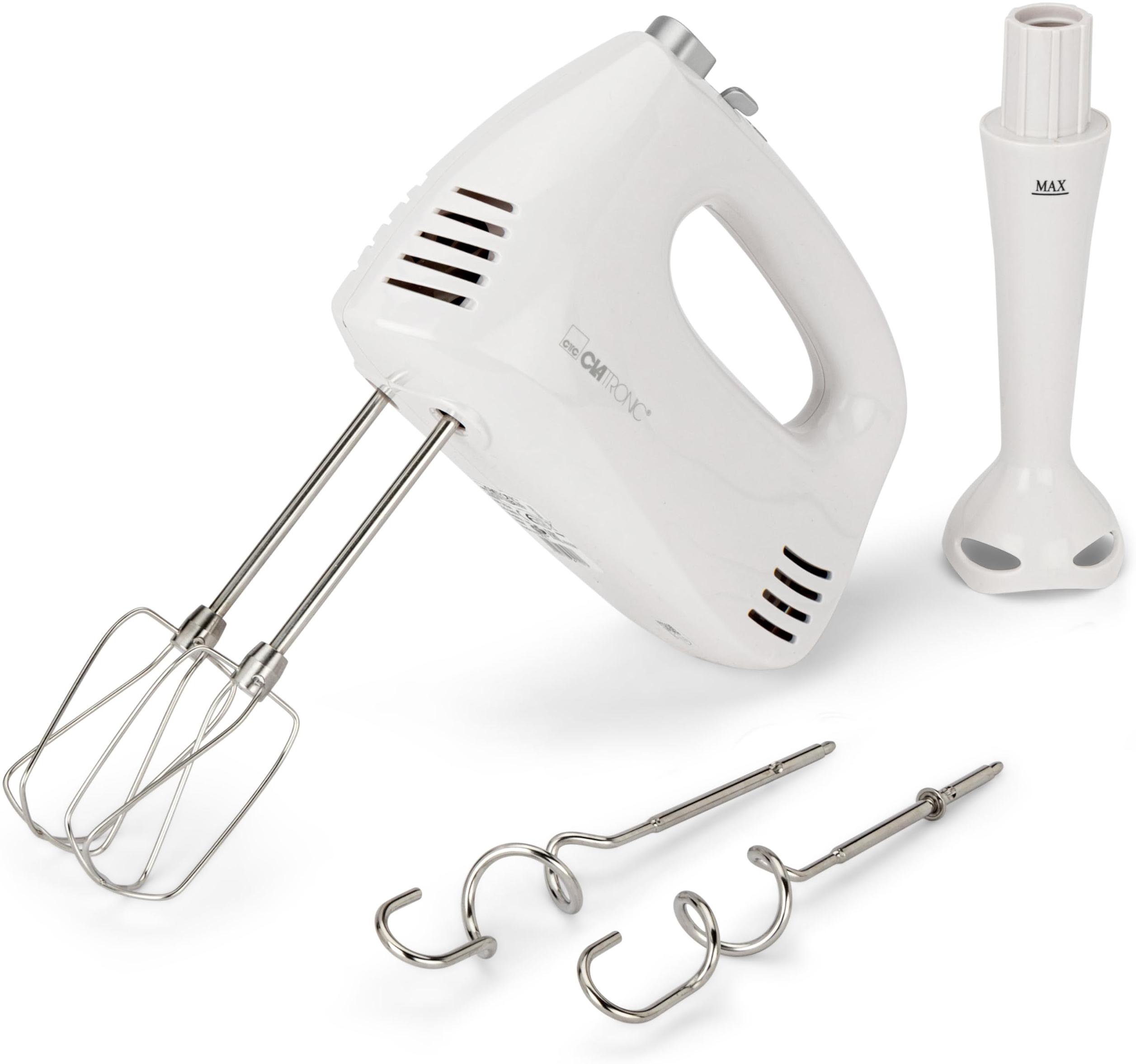 Clatronic Batteur à main 2 en 1 HM 3524 blanc