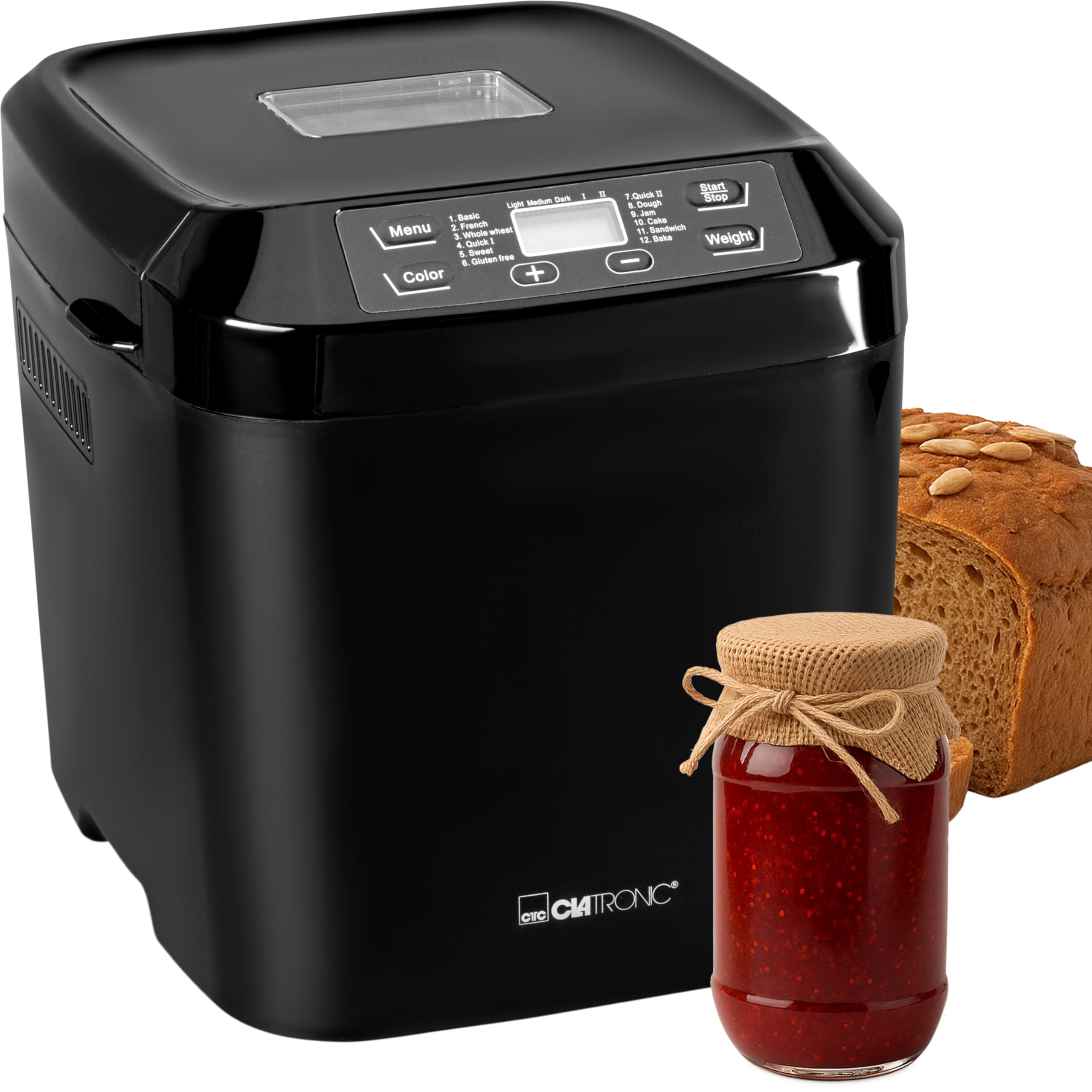 Clatronic Brotbackautomat BBA 3774 (schwarz