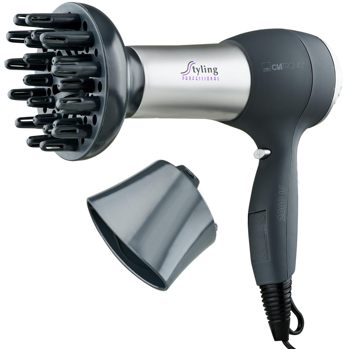 Clatronic HTD 3055 (grau/silber)