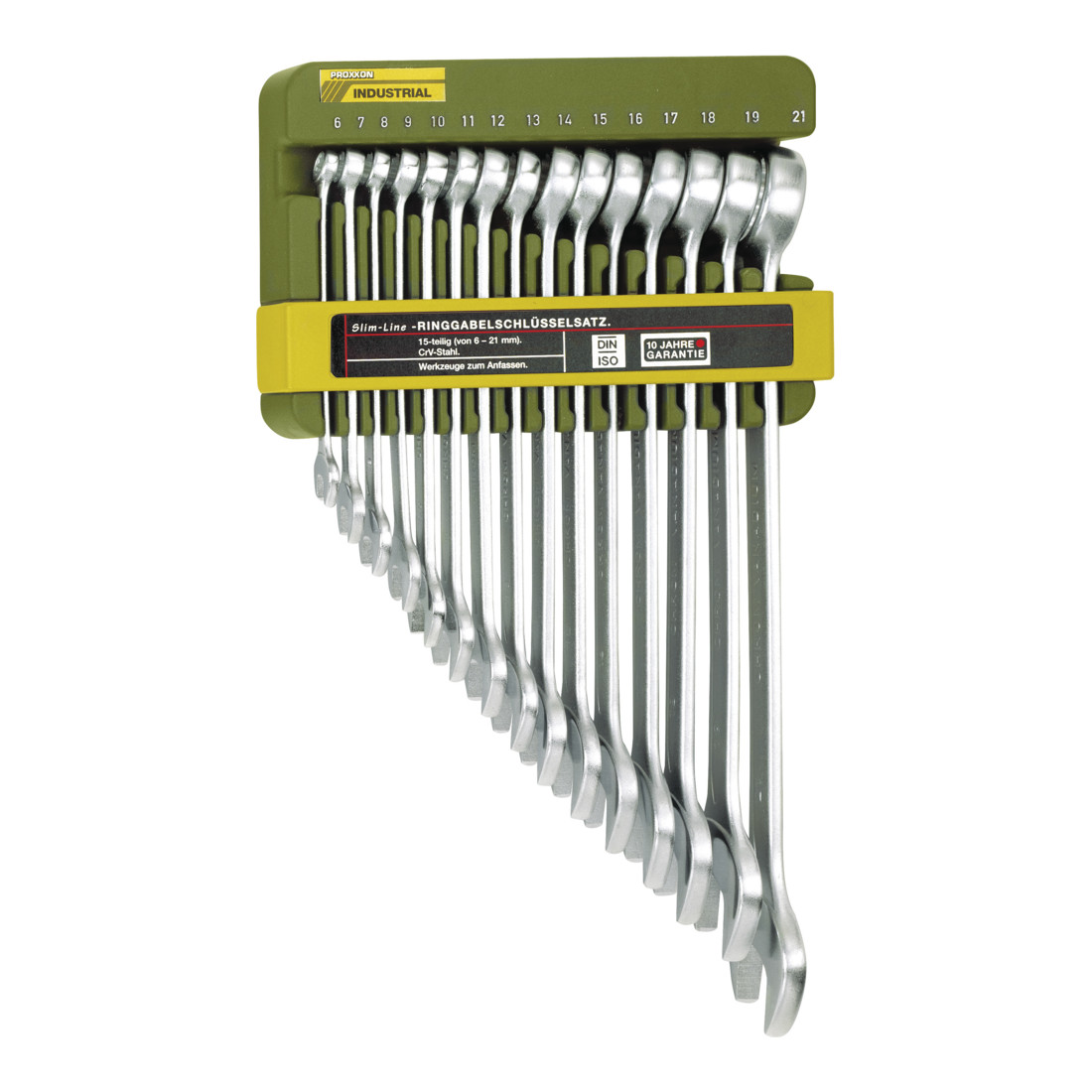 Proxxon Slim Line Jeu de clés mixtes, 15 pces, 6