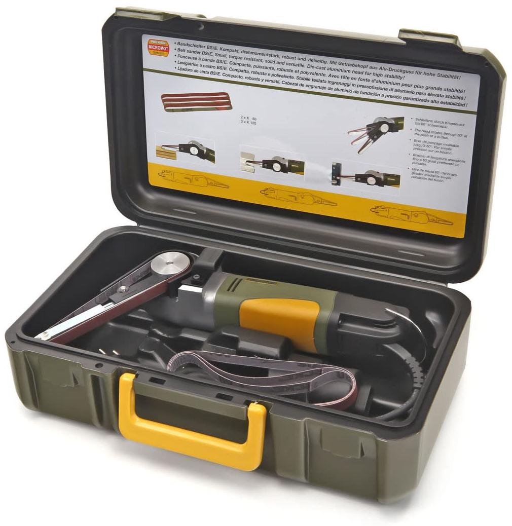 Proxxon ponceuse electrique à bande PROXXON PROXXON sans batterie 240.0 V 100 avec fil
