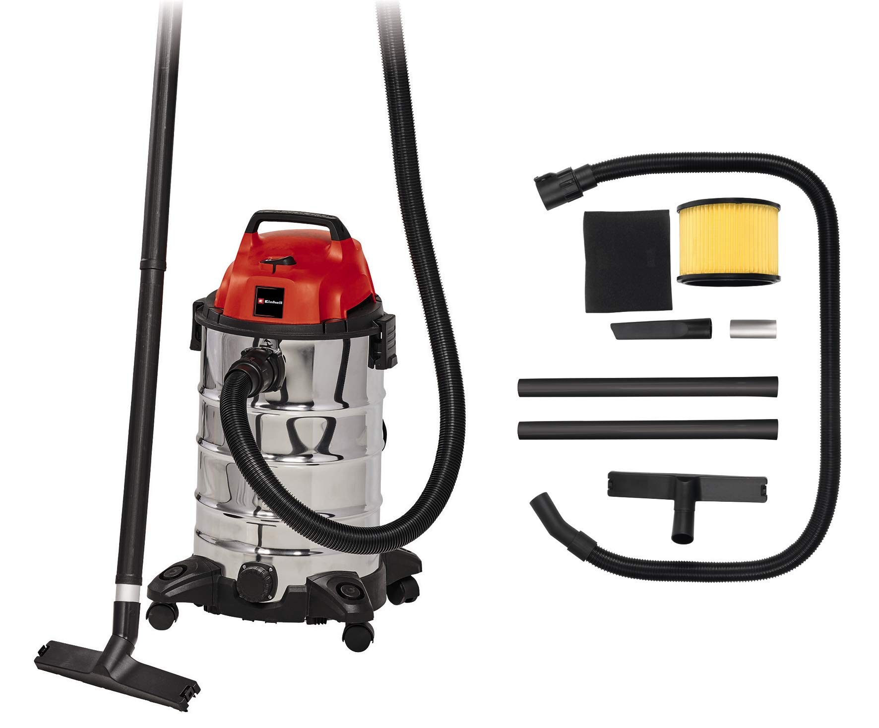 Einhell Aspirateur eau/poussière TC-VC 1930 S rouge/argent
