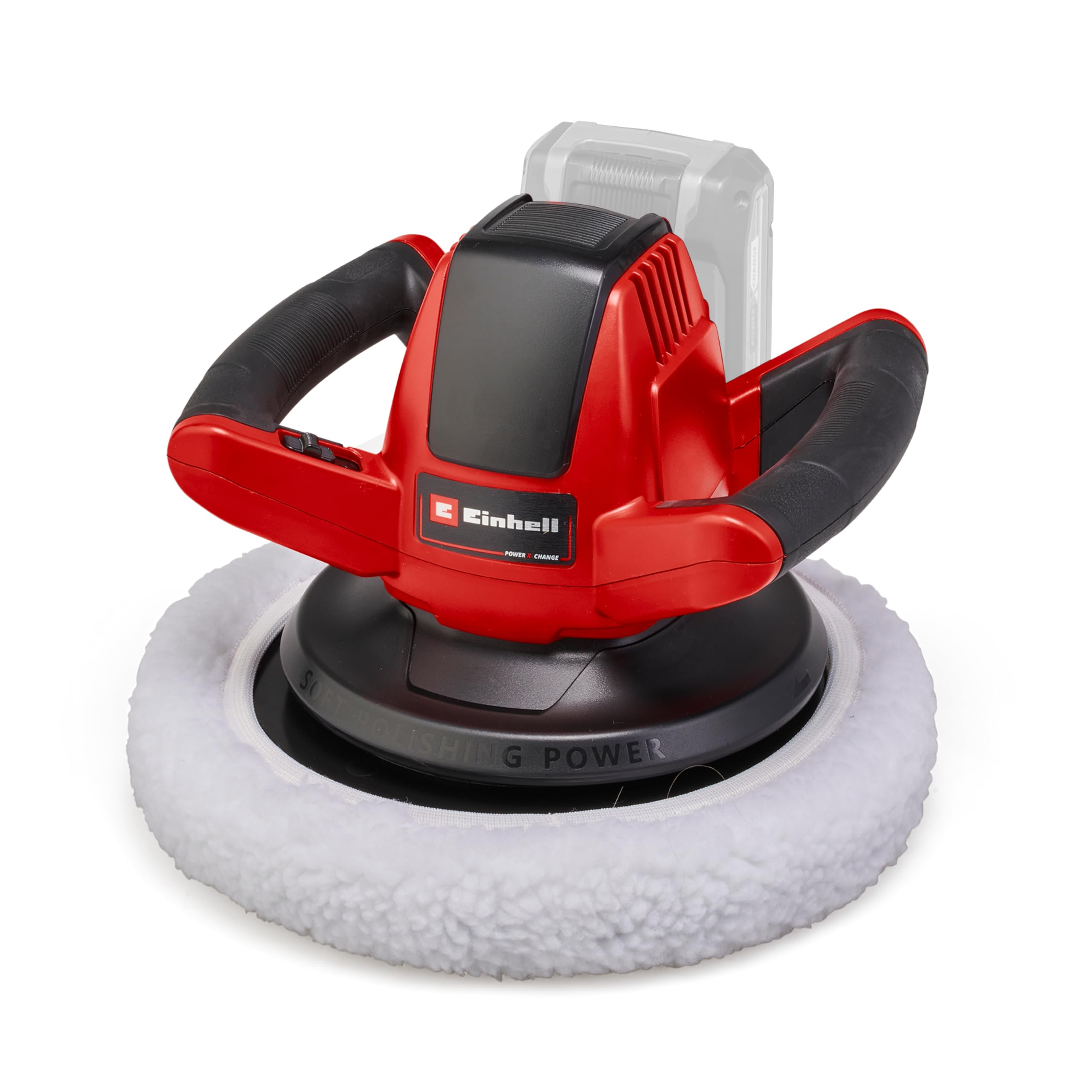Einhell Polisseuse de voiture sans fil CE-CB 18/254 Li-Solo rouge/noir