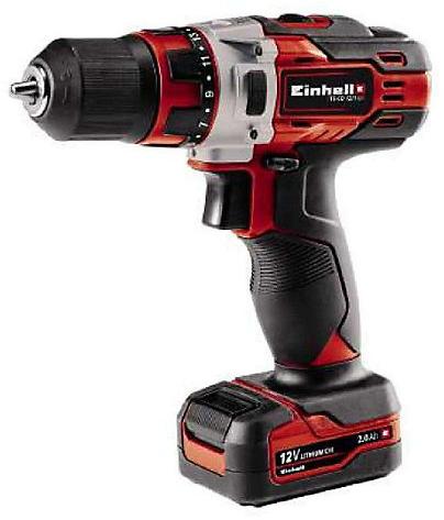 Einhell perceuse einhell visseuse te-cd 12 12.0 V 650 W avec batterie 2.0 Ah 2 sans coffret