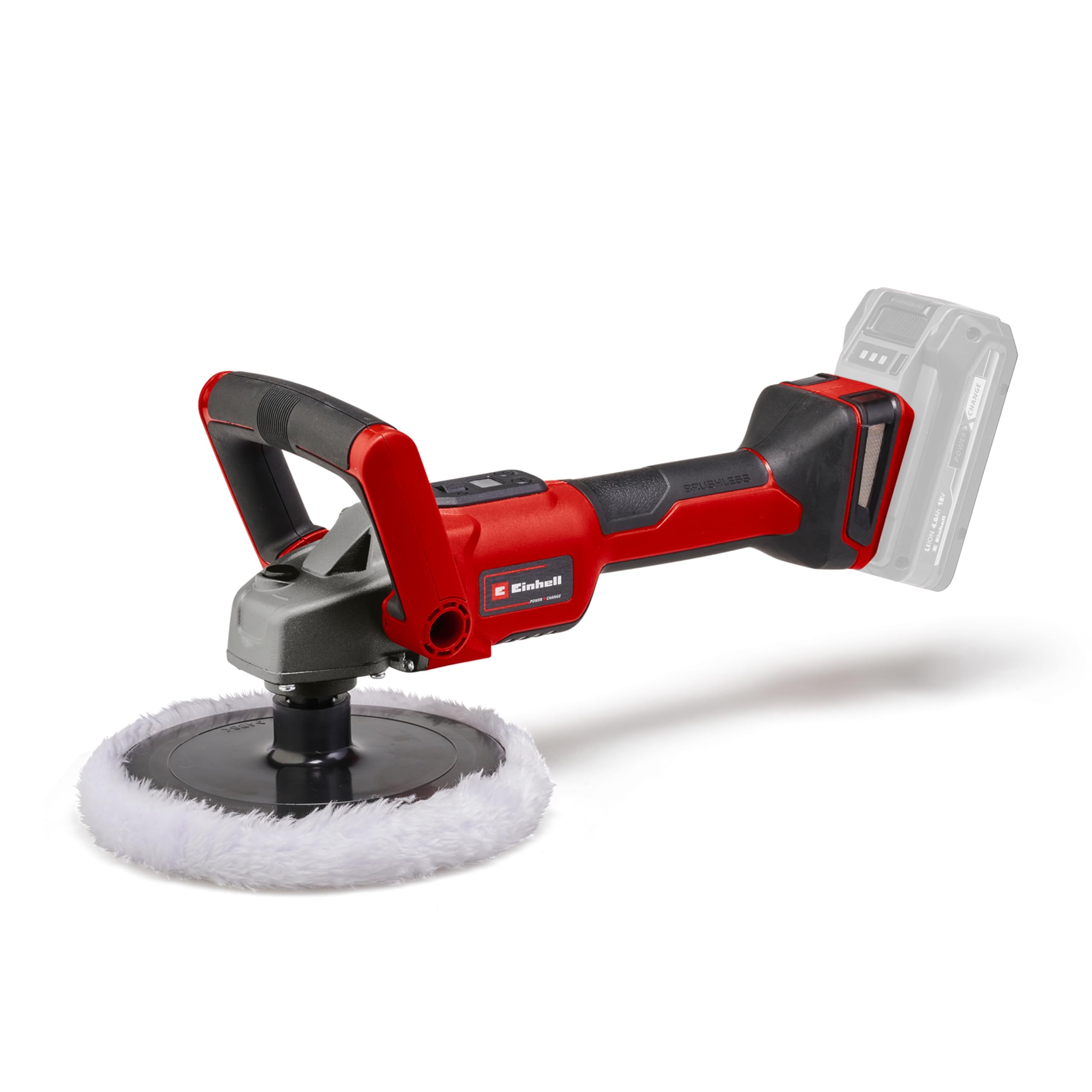 Einhell Polisseuse sans fil CE-CP 18/180 Li E-Solo rouge/noir