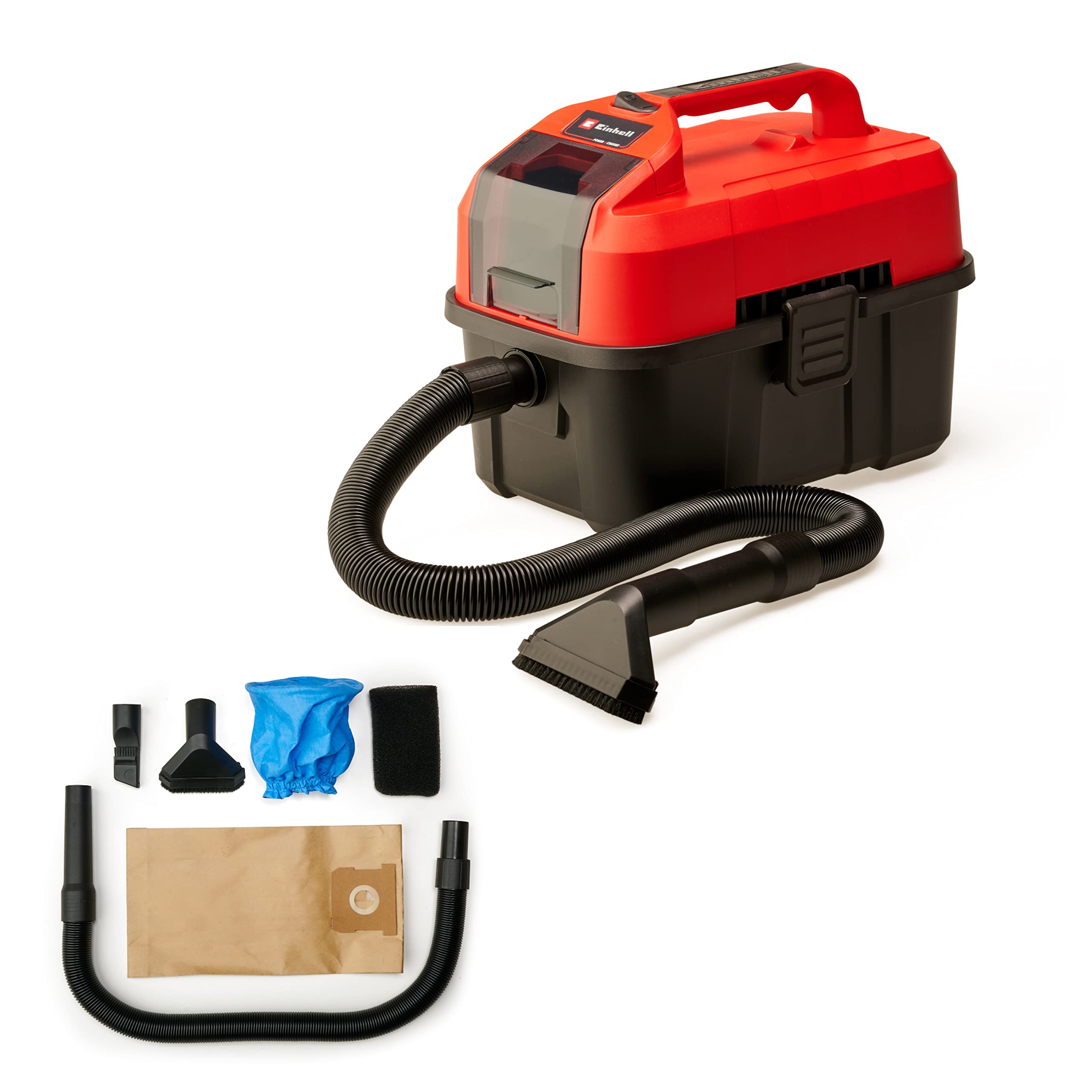 Einhell Aspirateur eau/poussière sans fil TC-VC 18/10 Li-Solo