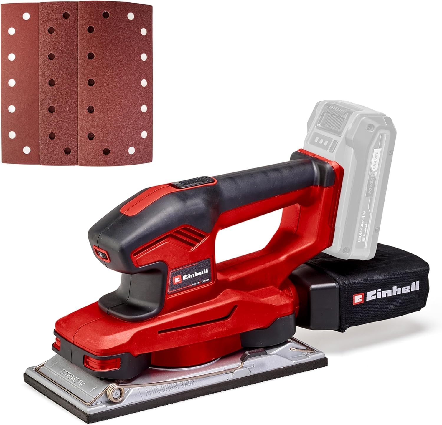 Einhell Ponceuse orbitale sans fil TE-OS 18/230 Li-Solo