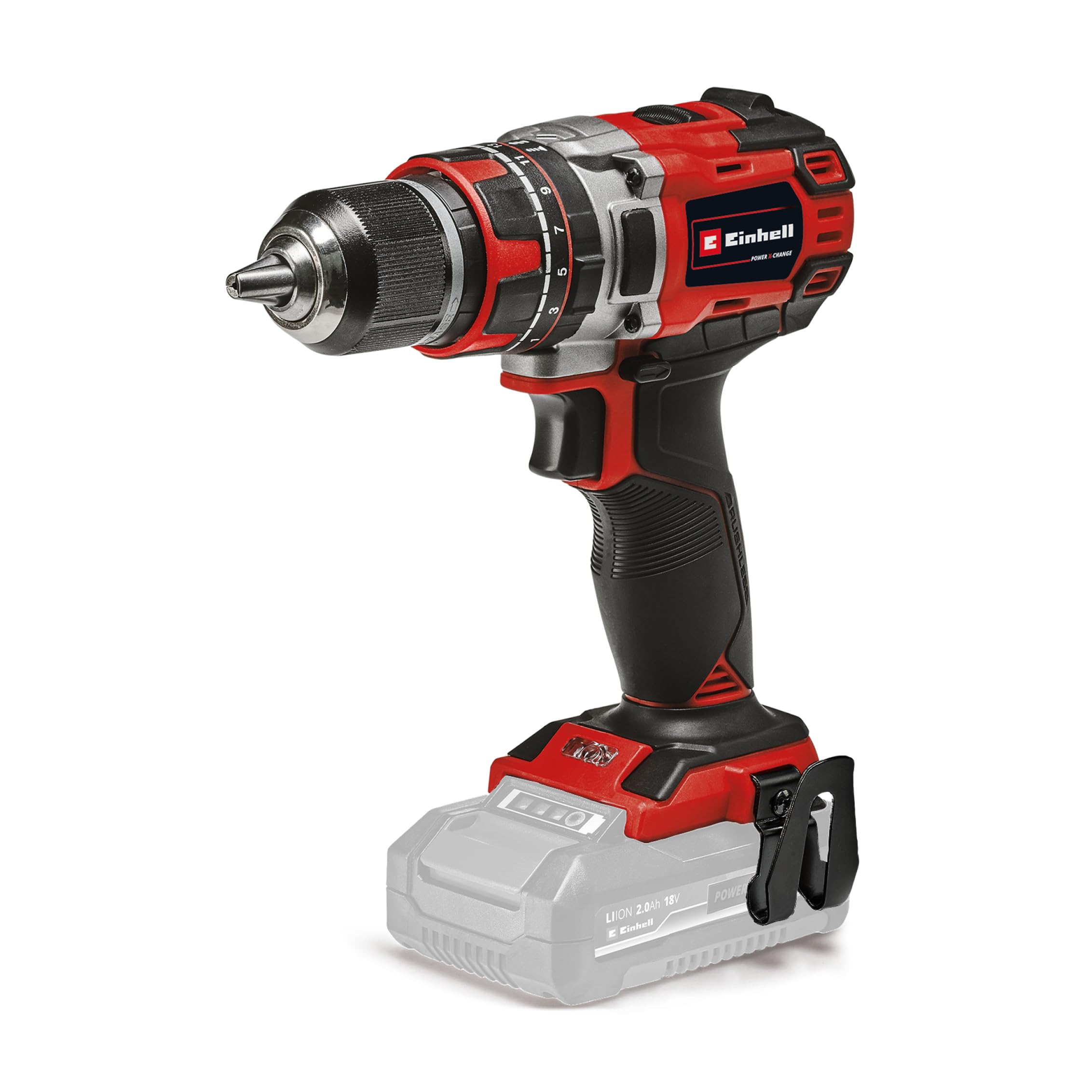 Einhell Perceuse à percussion sans fil TE-CD 18/50 Li-i BL Solo